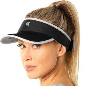 SAAKA Super Absorbent Visor for Women and Men. Best for Running, Tennis, Golf &